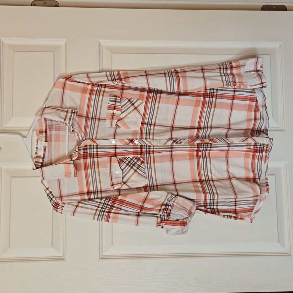 Plaid Button Down Shirt Size 3X (but more like XL)